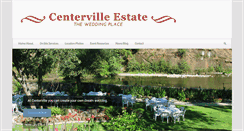 Desktop Screenshot of centervilleestate.com